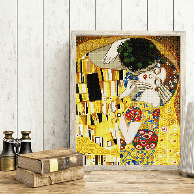 Artimento_diamentowa_mozaika_Pocałunek Klimt.png
