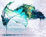 Bogini tańca - 50x65 cm