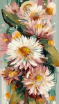 Kwiatowa opowieść - 40x70 cm  
