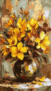 Bukiet wspomnień - 40x70 cm