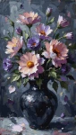 Bukiet zachwytu - 40x70 cm