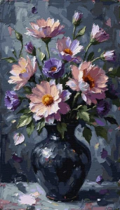 Bukiet zachwytu - 40x70 cm